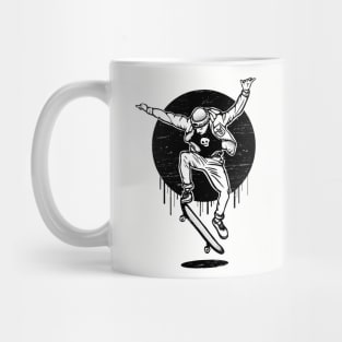 skateboard trick Mug